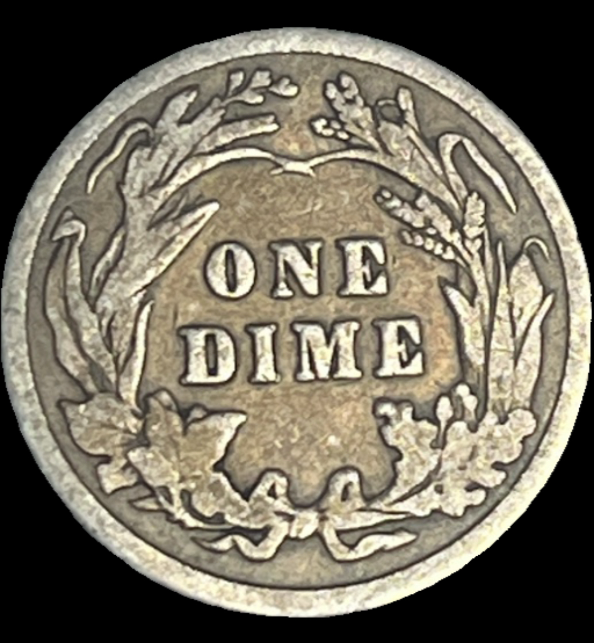 1914 Barber Dime