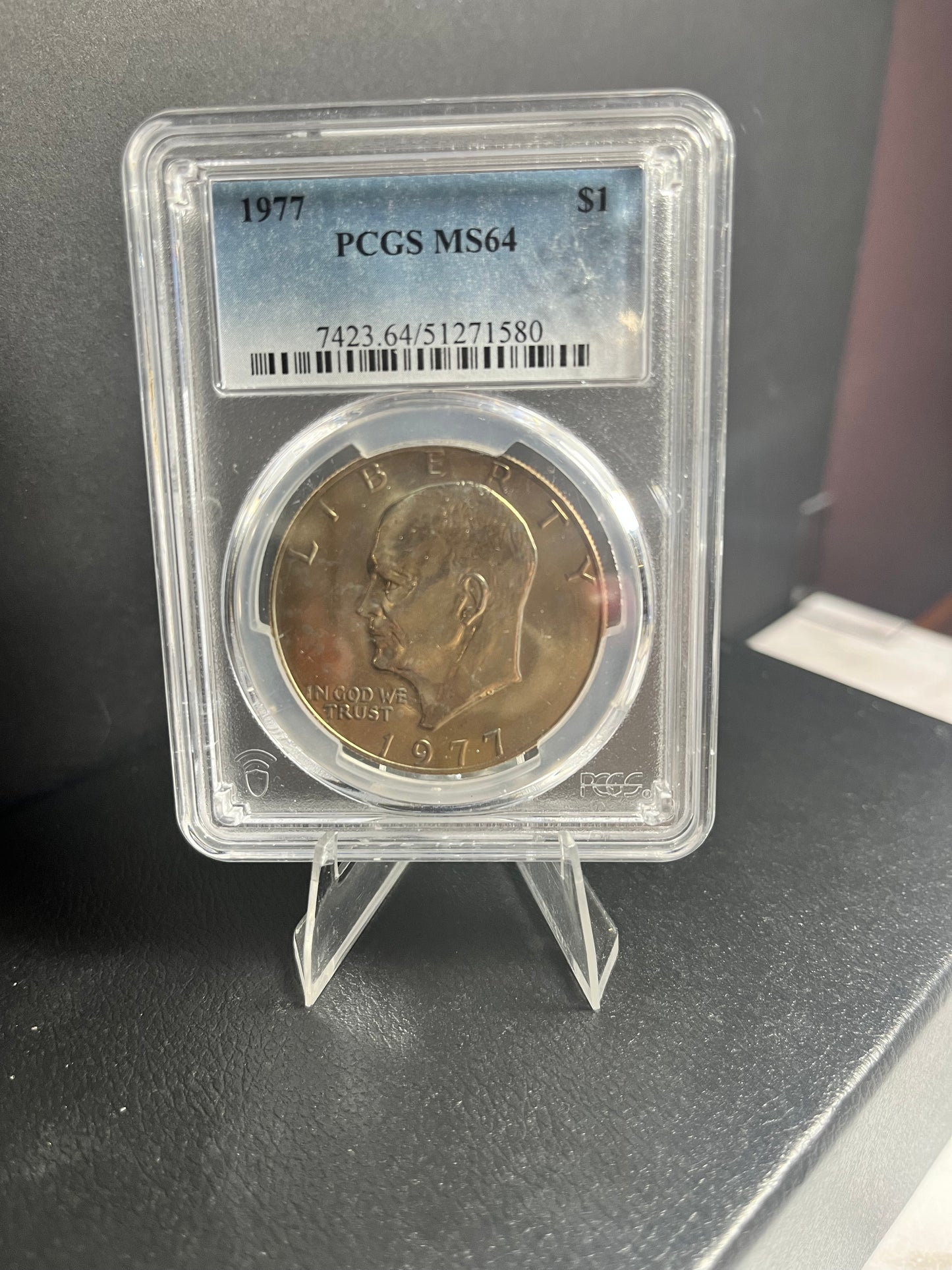 1977 PCGS Eisenhower Dollar