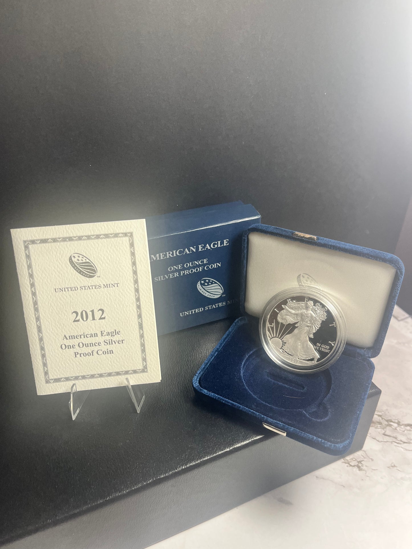 2012-W Silver Eagle $1 - PR DCAM