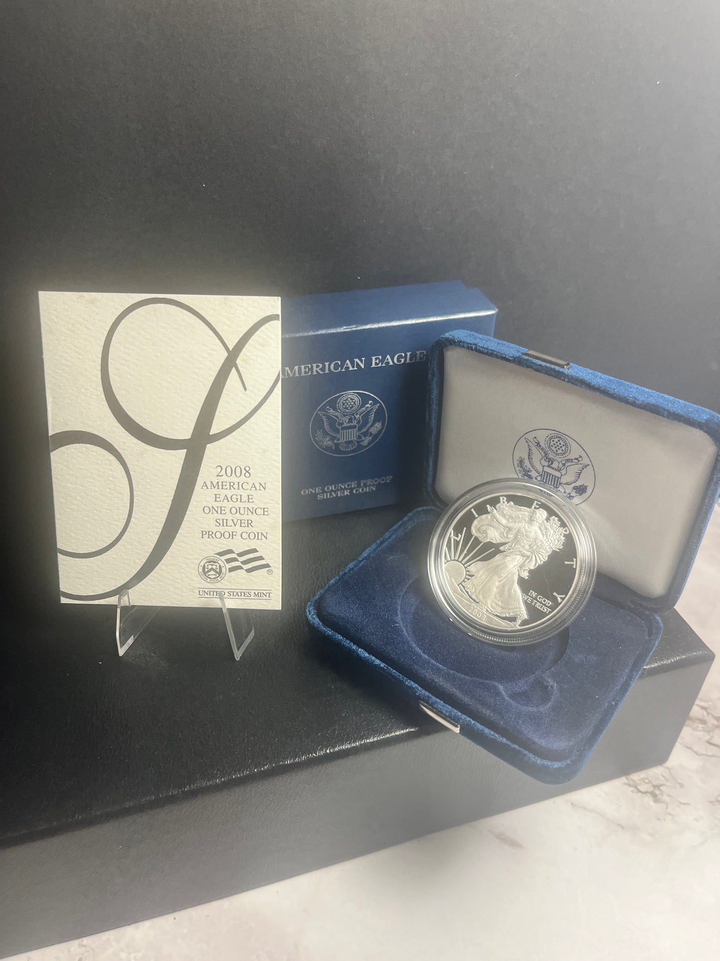 2008-W $1 Silver Eagle PR DCAM