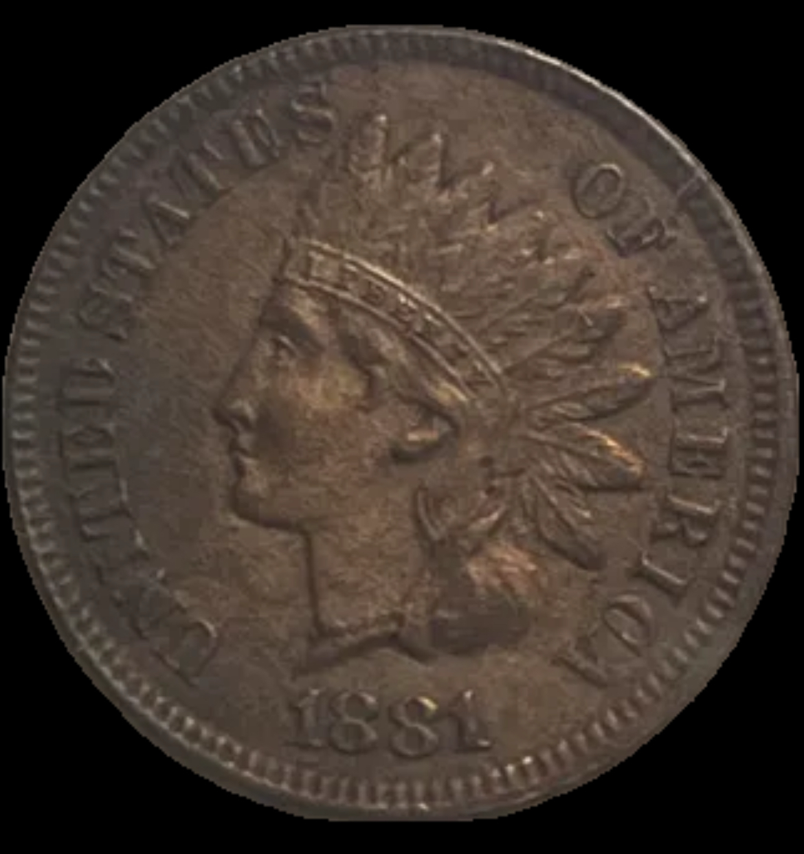 1881 Indian Head Cent