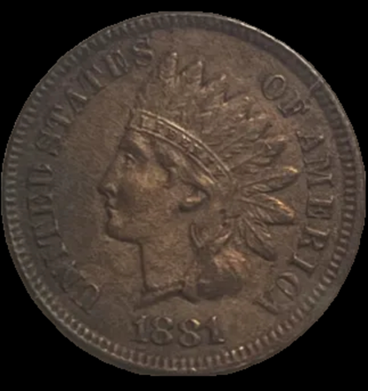 1881 Indian Head Cent