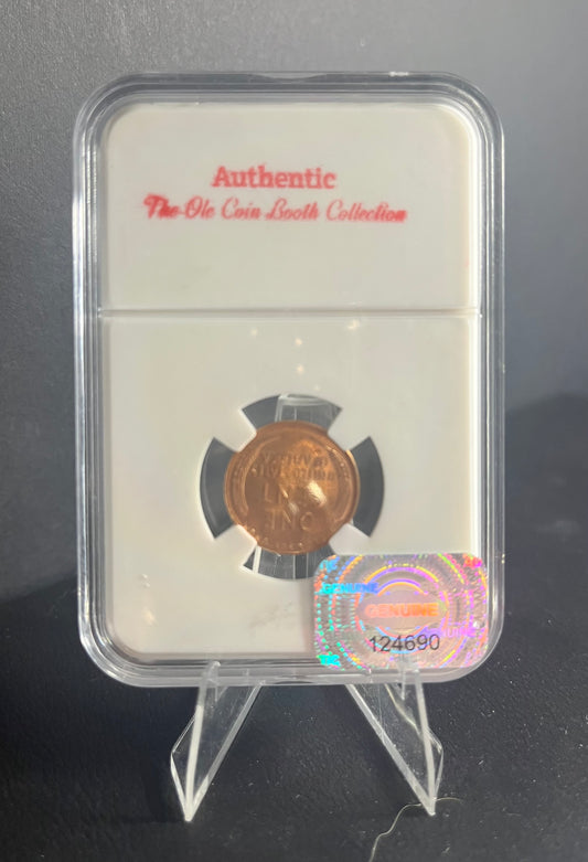 1957-D Lincoln One Cent BU
