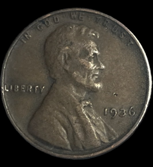 1936 Lincoln Wheat Cent
