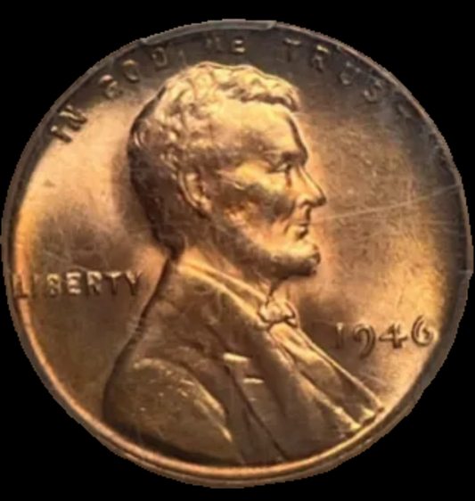 1946 Lincoln Wheat Cent [Red]