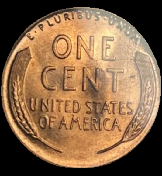 1945-D Lincoln Wheat Cent [RED]