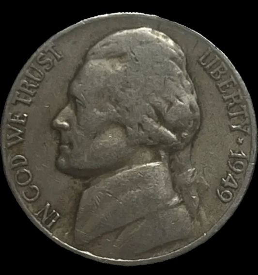 1949-D Jefferson Nickel