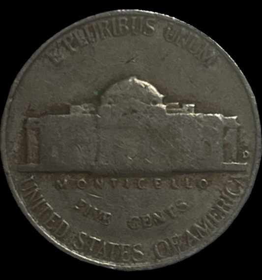 1949-D Jefferson Nickel