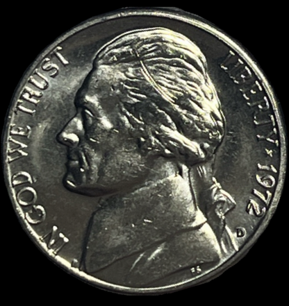 1972-D Jefferson Nickel UNC