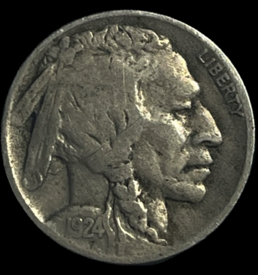 1924-D Buffalo Nickel