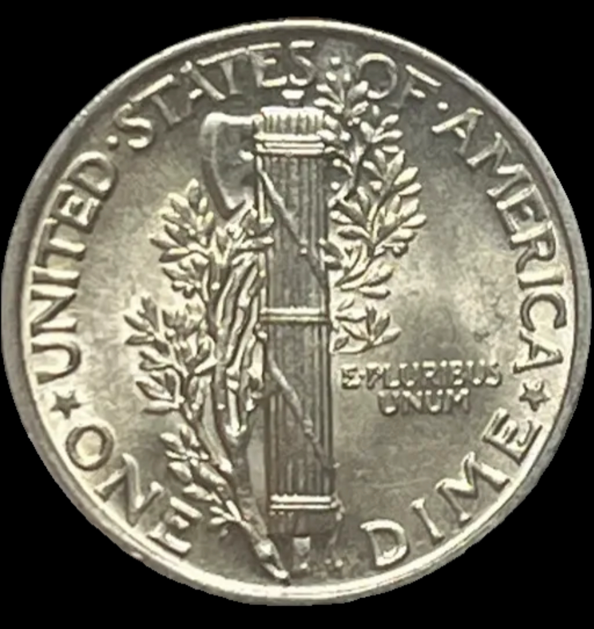 1941 Mercury Dime