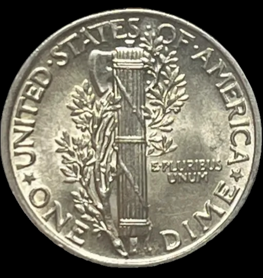 1941 Mercury Dime
