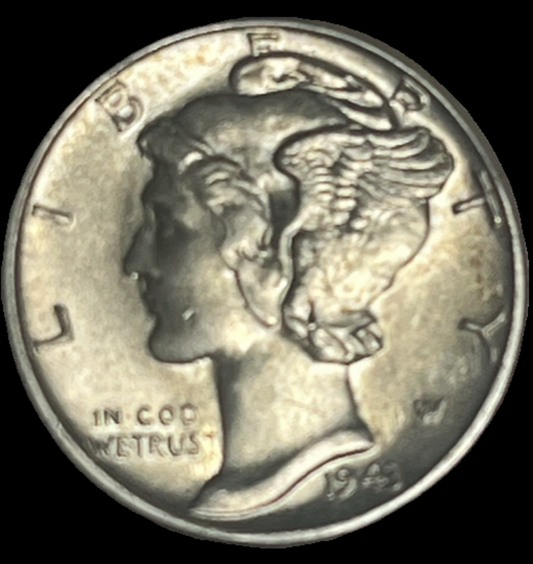 1943 Mercury Dime