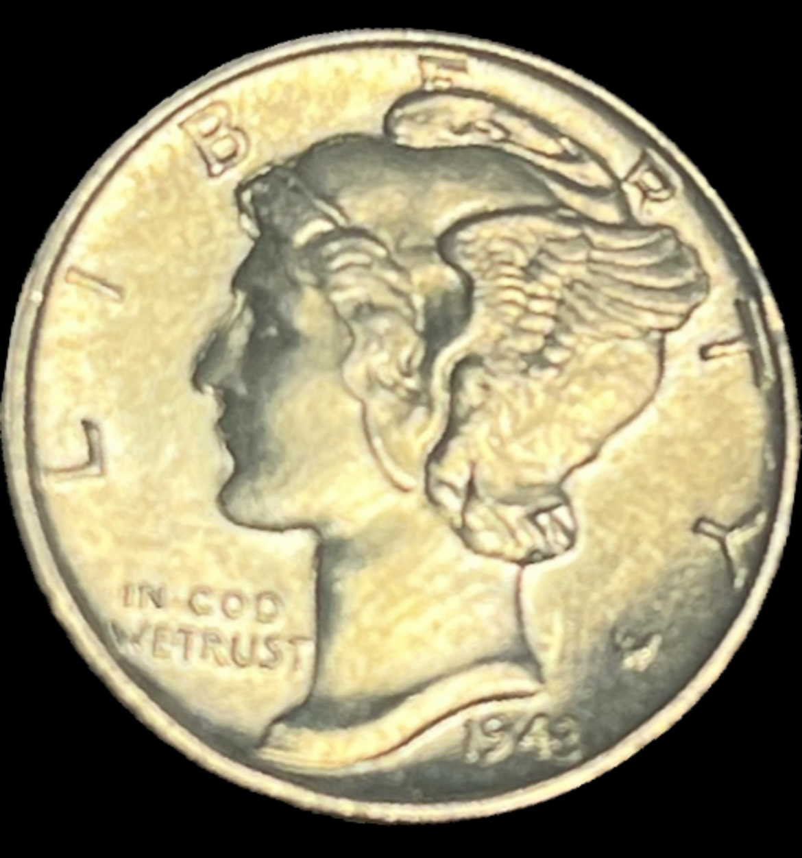1943 Mercury Dime