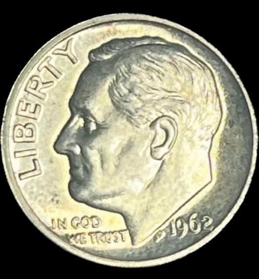 1962 Roosevelt Dime
