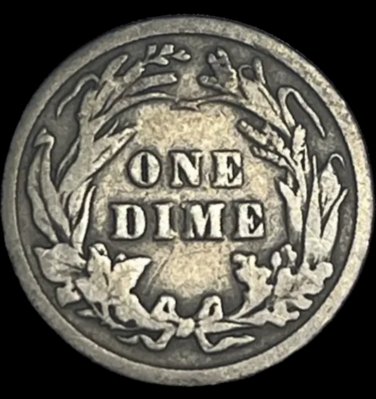 1914 Barber Dime