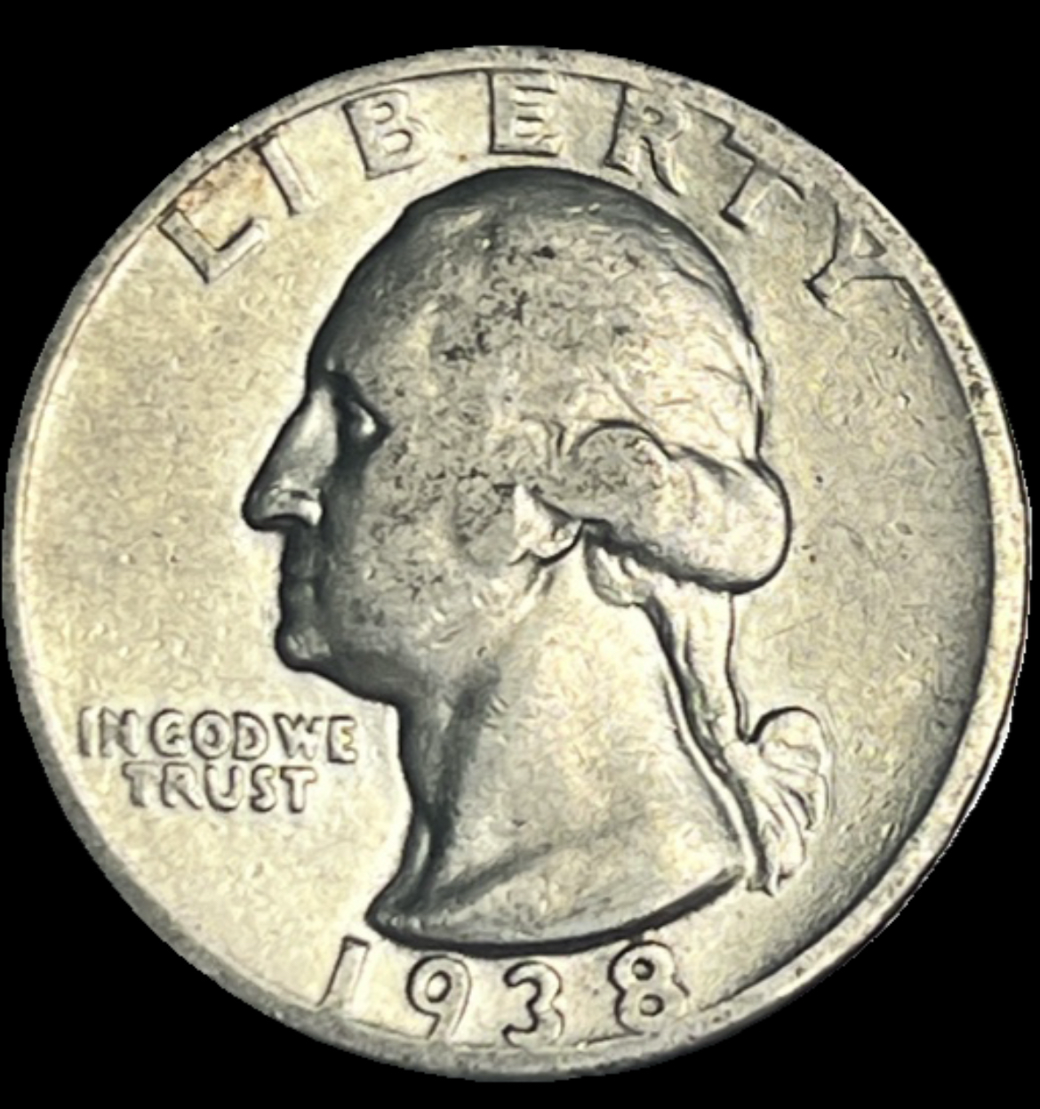1938 Washington Quarter