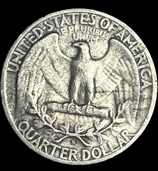1945-S Washington Quarter