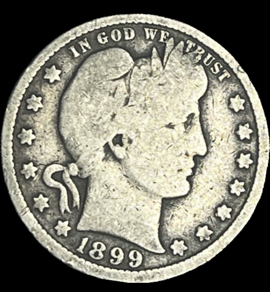 1899 Barber Quarter