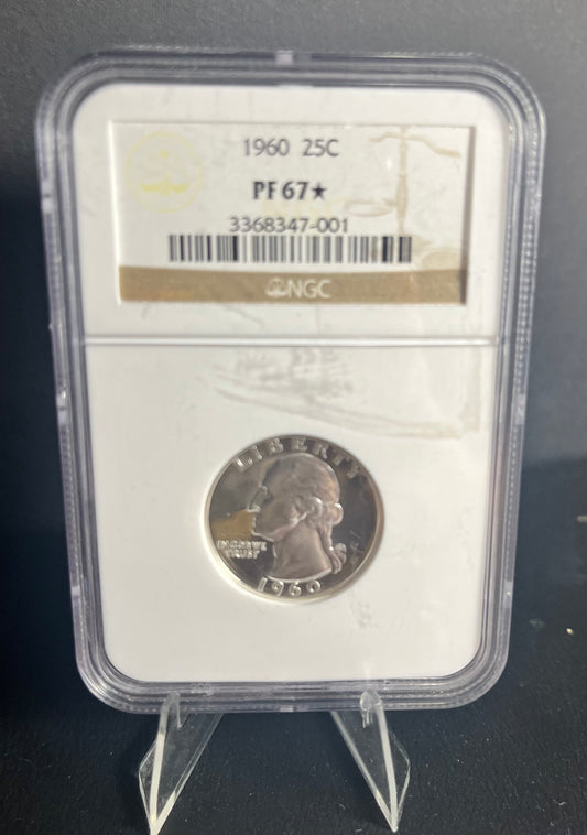 1960 Quarter [NCG PF67*]