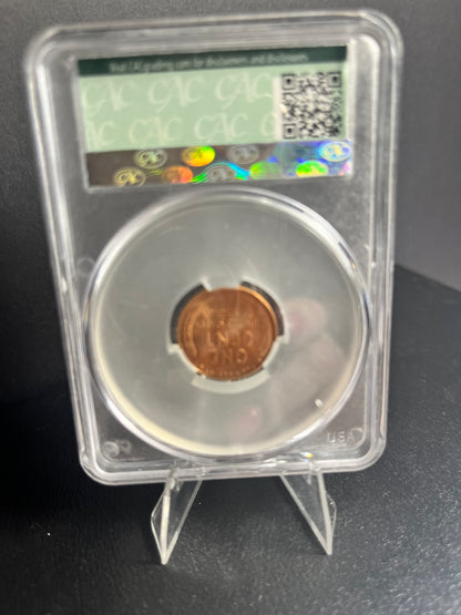 1945-D Lincoln Wheat Cent [RED]