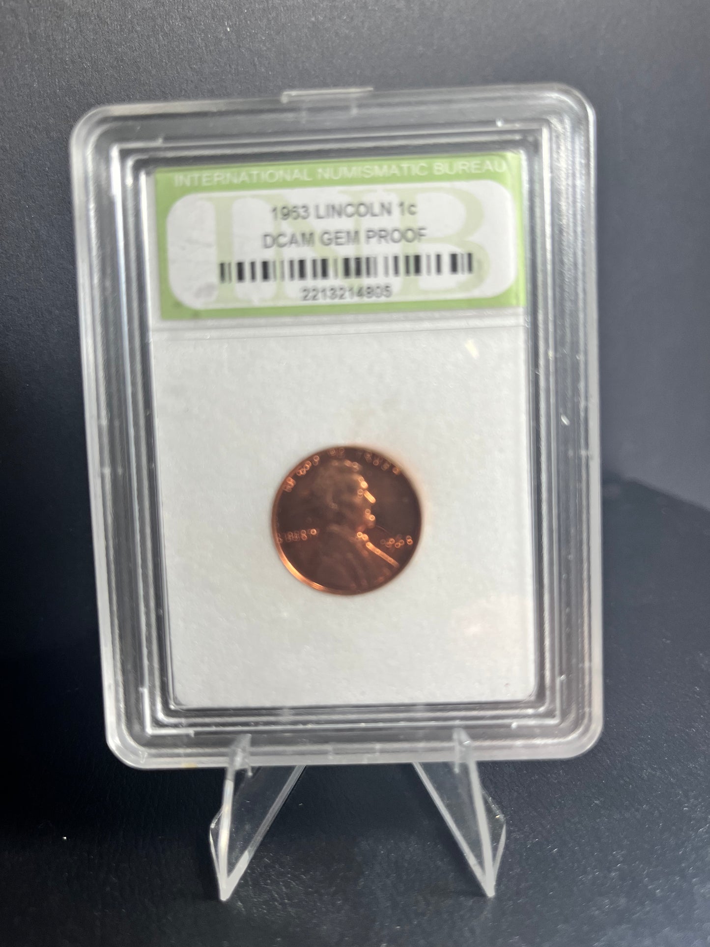 1963 Lincoln Memorial Cent DCAM Gem Proof