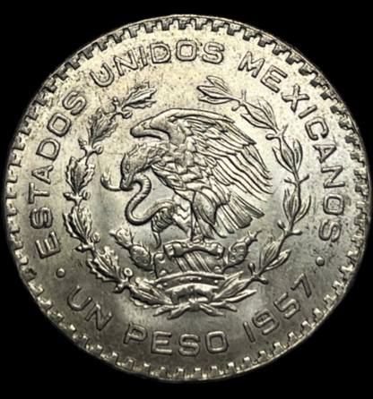 1957 Mexican 1 Peso
