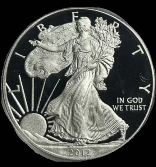 2012-W Silver Eagle $1 - PR DCAM