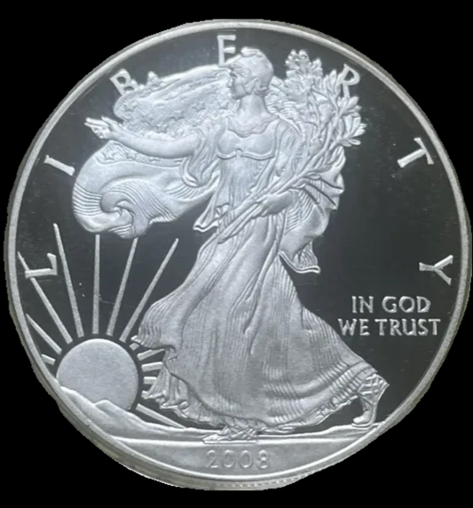 2008-W $1 Silver Eagle PR DCAM