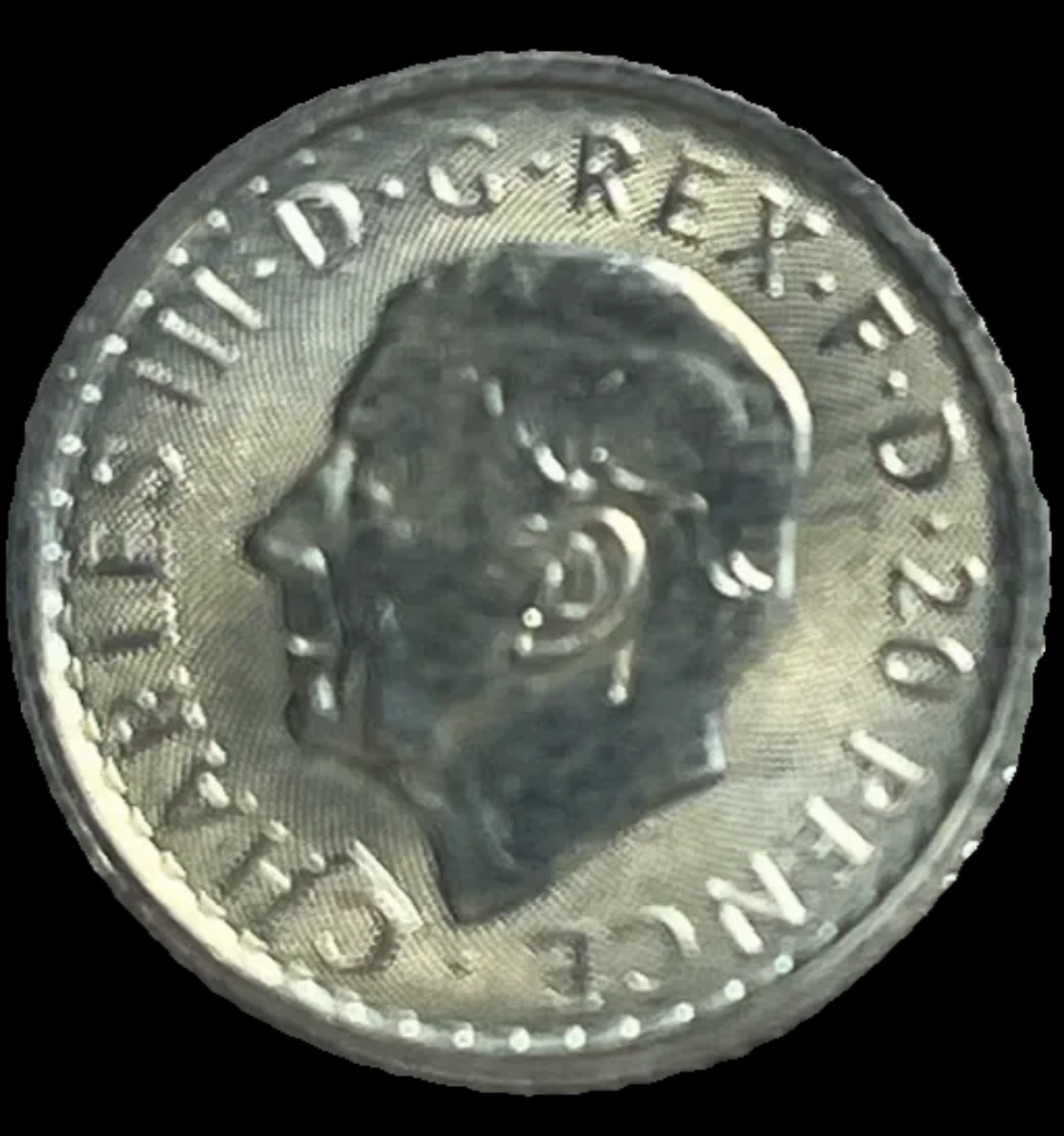 2023 UK Standing Britannia - 20 pence