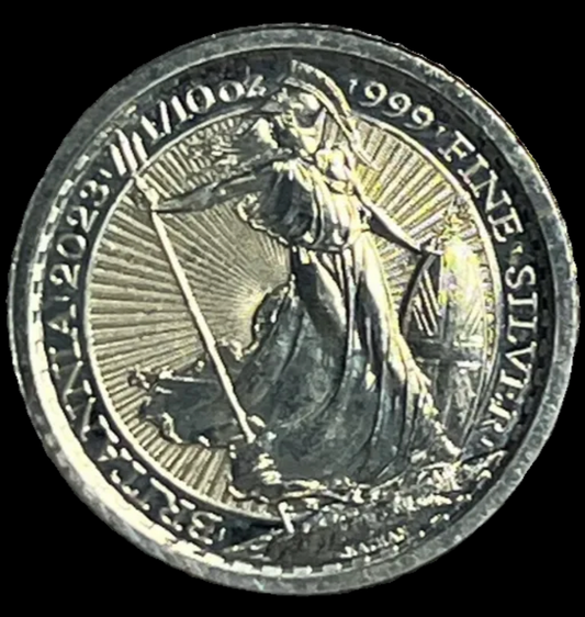 2023 UK Standing Britannia - 20 pence