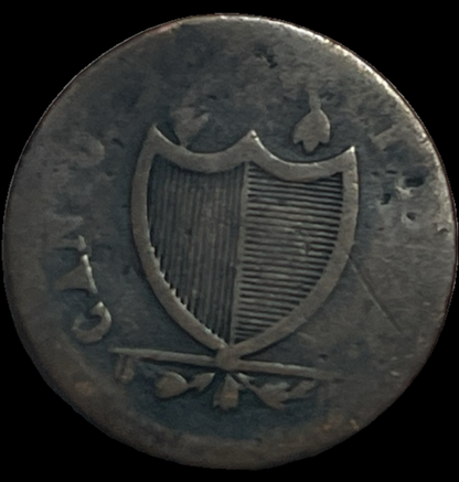 1838 Ticino 3 soldi