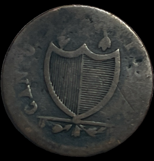 1838 Ticino 3 soldi